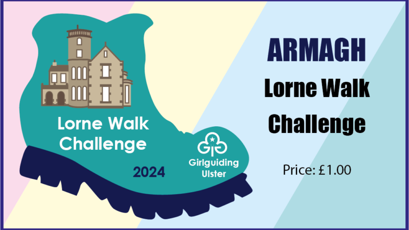 Armagh Lorne Walk Challenge boot 2024