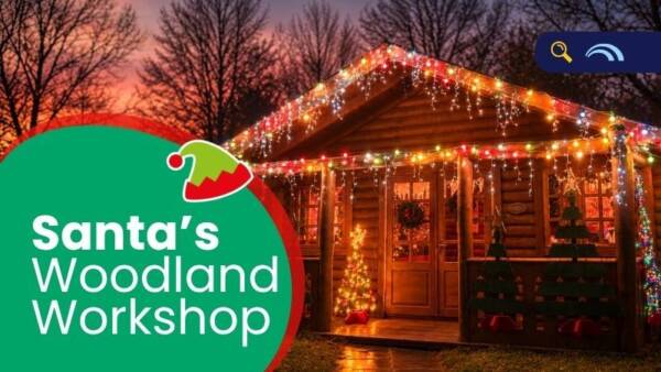 Santas woodland workshop